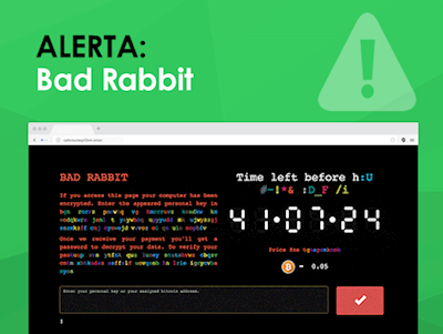 NOVA AMEAÇA: Bad Rabbit é o novo ransomware