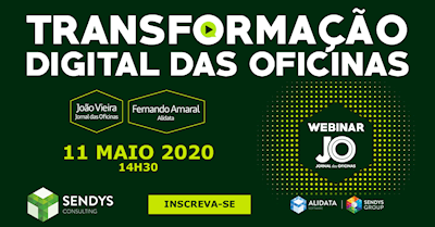 Webinar Jornal das Oficinas: Transformação digital das Oficinas