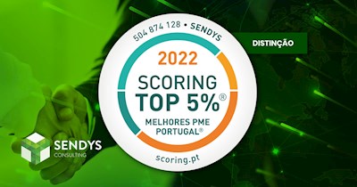 SENDYS no Top 5% melhores PME de Portugal