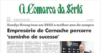 Empresário de Cernache percorre "caminho de sucesso"